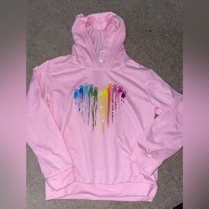 Size 6/7 pink hoodie
